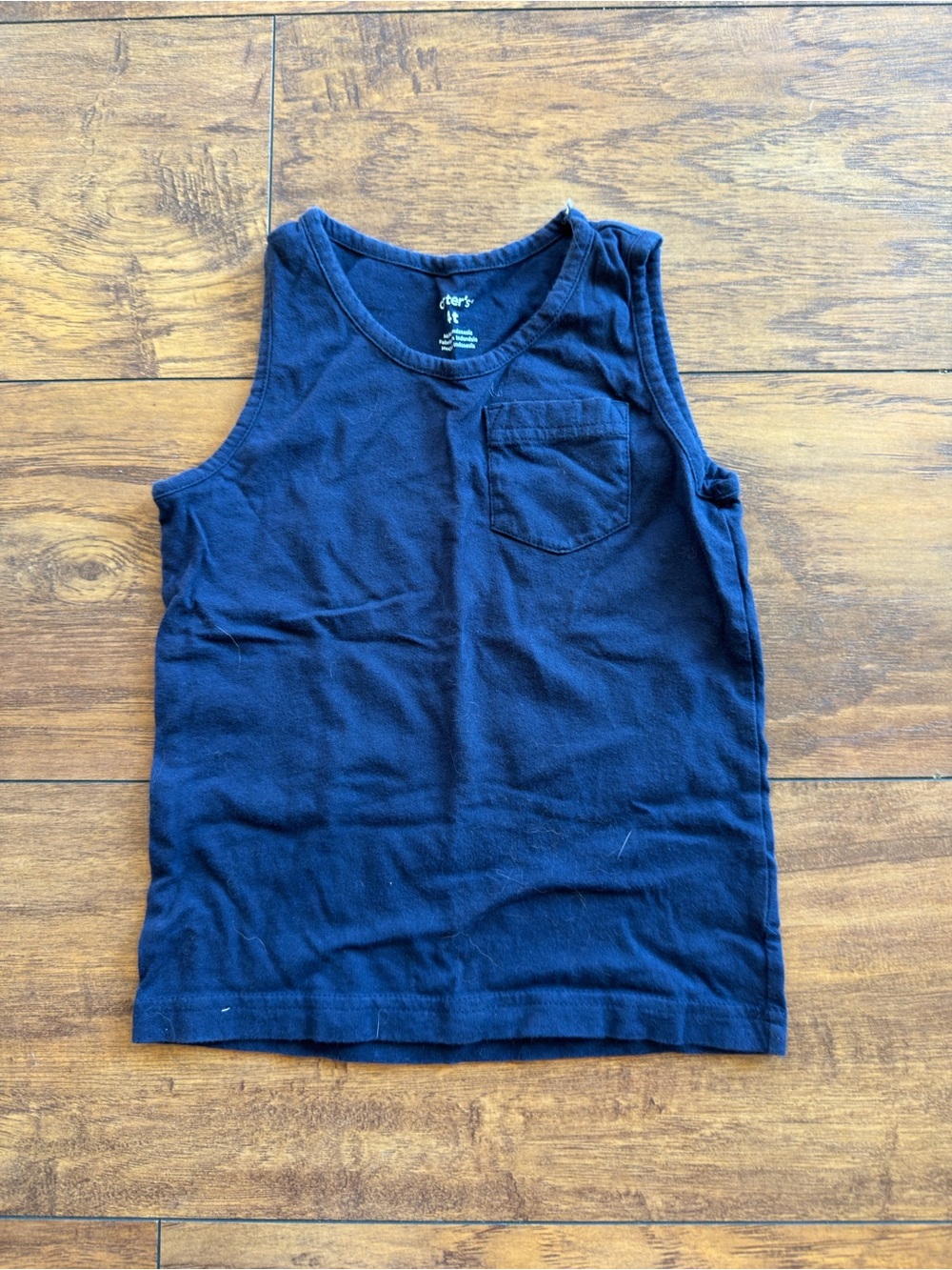 Carter's Boys Navy Pocket Tank Top